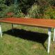 mahogany farm table