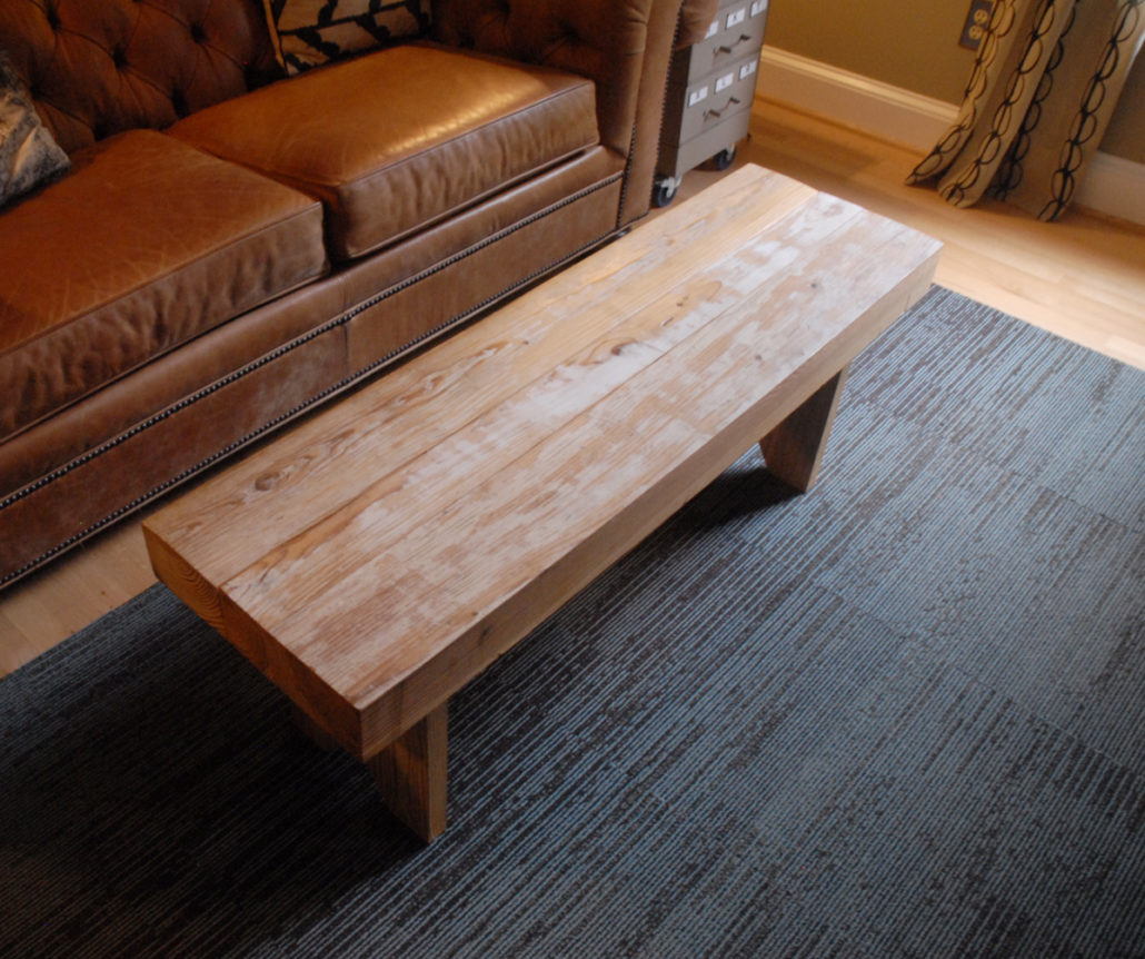 rustic bench/table