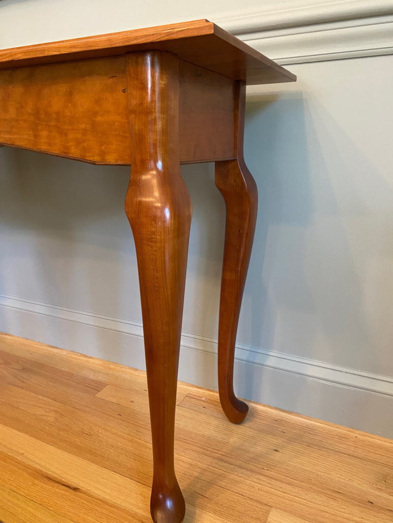 walnut trim detail